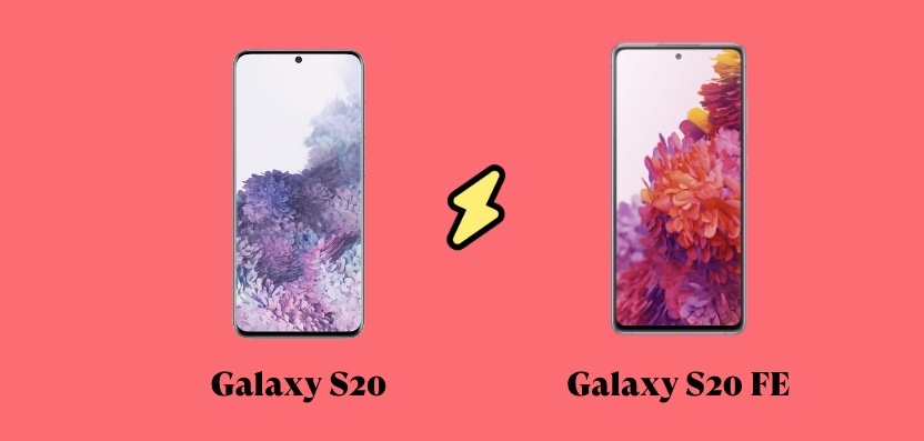 galaxy s20 fe unterschied zum s20