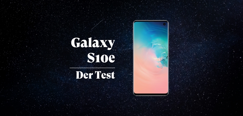 Das Galaxy S10e im Test, modern und futuristisch