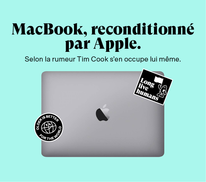 Macbook reconditionné par Apple