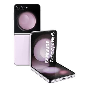 SAMSUNG Smartphone Galaxy Z Flip 5 Mobiltelefone AI-Funktionen Gr 256 GB 8 GB RAM lila (lavender) Smartphone Android