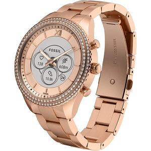FOSSIL Montre connect&eacute;e Femme Stella Gen 6 Hybrid FTW7063 Jaune 