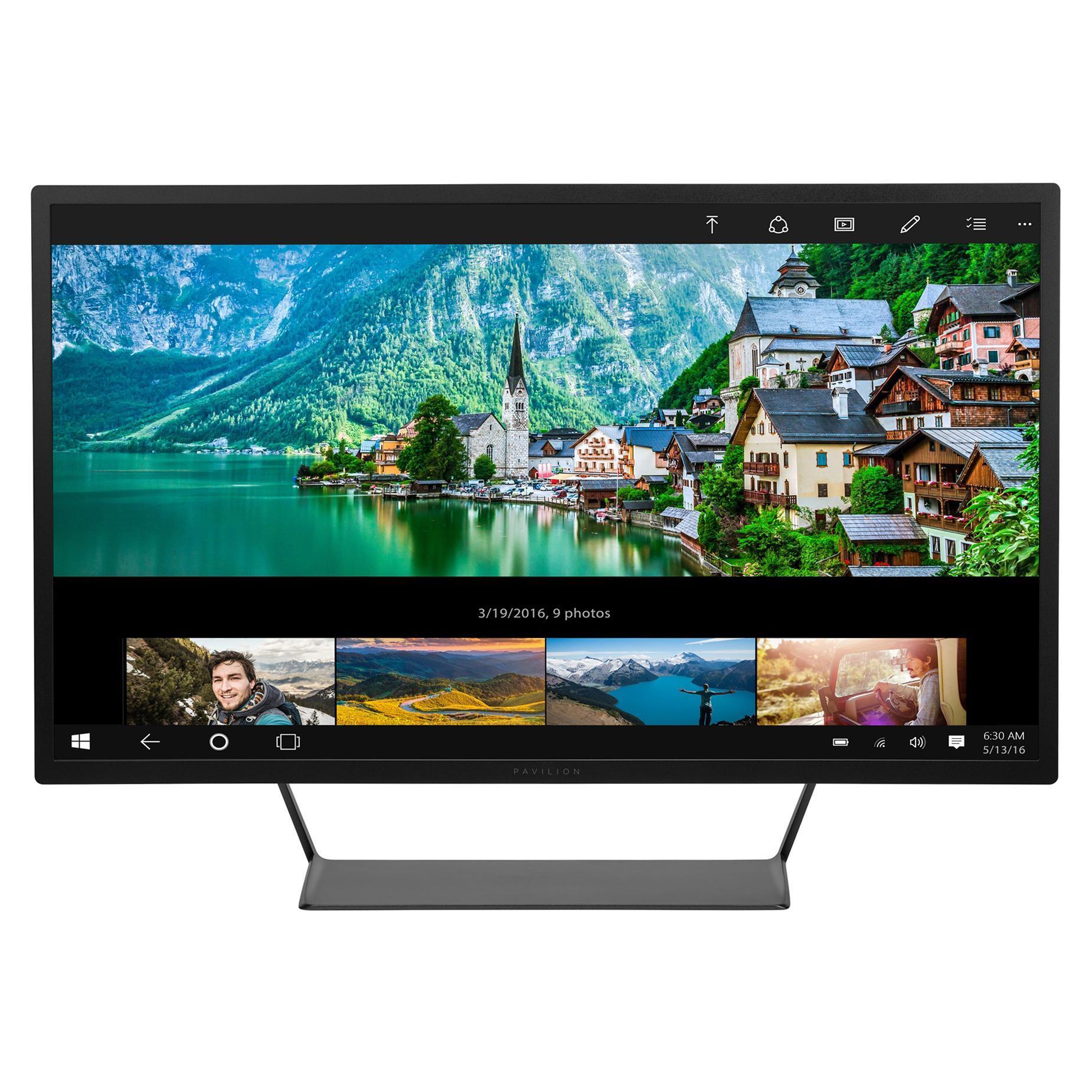 32inch HP Pavilion 32 2560 x 1440 LCD Monitor Black Back Market