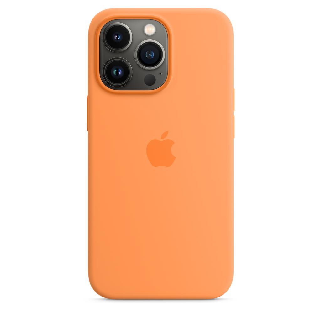 Apple Case iPhone 13 Pro Magsafe Silicone Orange Back Market