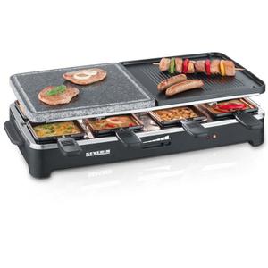 Severin - RG2341 - Gril raclette multifunction avec pierre de cuisson - 1500 W
