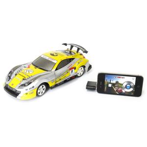 Voiture Jaune télécommandée pour appareils Apple et Android - M-Racer