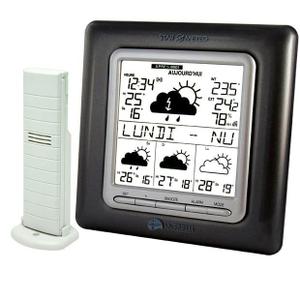 Station météo WD4003 - Prévisions météo J+3 - Noir
