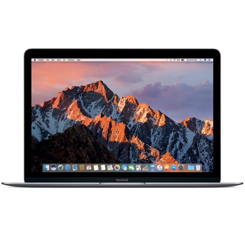 Apple Macbook 12" Led 256 Go Flash Pcie 8 Go Ram Intel Core M3 À 1.1 Ghz Gris Sidéral Mlh72Fn/A