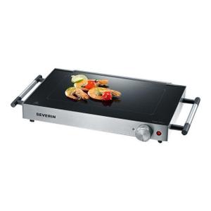 SEVERIN KG 2385 Design glass grill - Gril -&eacute;lectrique - 862.5 cm &sup2; - inox/noir 