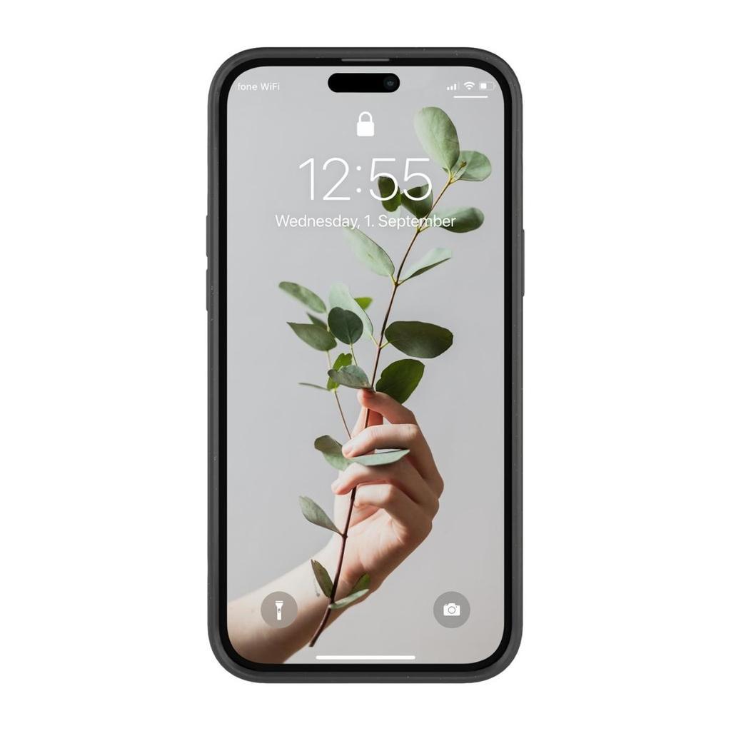 Coque Iphone 14 Pro Max Matière Naturelle Noir