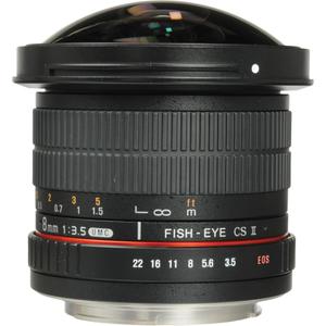 Objectif pour Nikon 8 mm Samyang T3.8 UMC Fisheye CS II VDSLR II