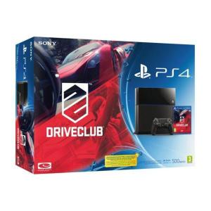 Pack - Sony PS4 500 Go + DriveClub - Noir