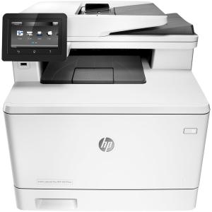 Laserdrucker Farbe Drucker HP LaserJet Pro MFP M477FNW - Weiß