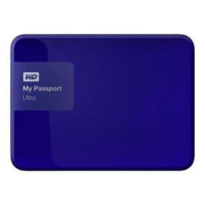 DISQUE DUR EXTERNE 2.5'' 2 To USB 3.0 Western Digital My Passport Ultra Blue