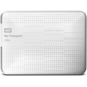 Disco duro externo 2.5 '' 1 TB USB 3.0 - Western Digital My Passport Ultra - Blanco
