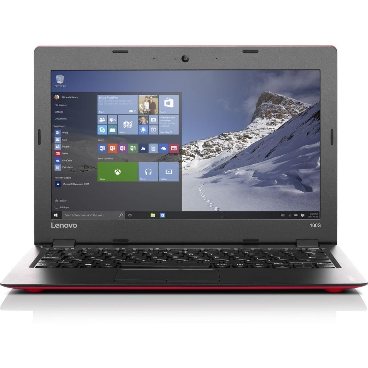 Lenovo IdeaPad 100s1IBY 11" Atom 1,33 GHz SSD 32 GB 2GB AZERTY