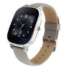 Asus Zenwatch 2 (WI501Q) 1,45'' - Argent - Bracelet beige