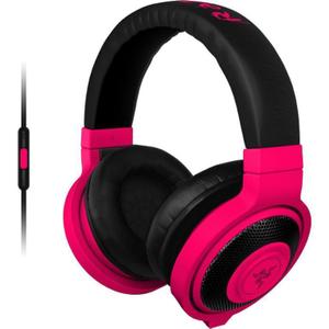 Casque avec micro compatible iOS Razer Kraken Mobile - Rouge Néon