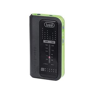 TREVI - RA 738 S BLACK AND GREEN - Radio portable Noir, Vert