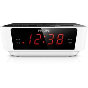 Philips - AJ3115/05 - Radio réveil numérique Blanc