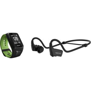 Montre cardio TOMTOM OUTDOOR Runner 3 Car - Taille Fine - Noir/Vert