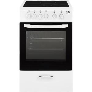 Cuisinière vitrocéramique BEKO CSS48100GW