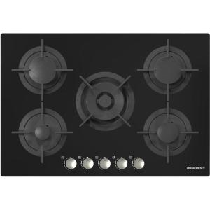 Table de cuisson - Gaz 5 foyers - ROSIERES RGV75WFM PN