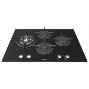 Table de cuisson - Gaz 4 foyers - ROSIERES RGV 74 SQFPN