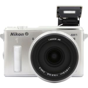 Hybride - NIKON 1 AW1 - Argent + Objectif Nikon AW 11-27.5mm