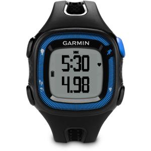 Montre Cardio GPS Garmin Forerunner 15 - Noir/Bleu