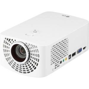 LG PF1500 - Projecteur DLP - LED - portable - 3D - 1400 ANSI lumens - Full HD (1920 x 1080) - 16:9 - 1080p - WiDi / Miracast Wi-Fi Display - blanc 