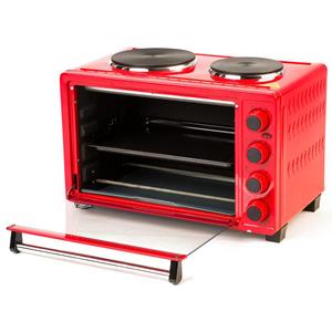 Mini four électrique MO3030/RD Rouge