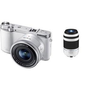 Hybride - Samsung NX2700 - Blanc + Objectif 16-50 mm / 50-200 mm