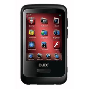 Lecteur MP3 8Go DJIX M690 - Noir