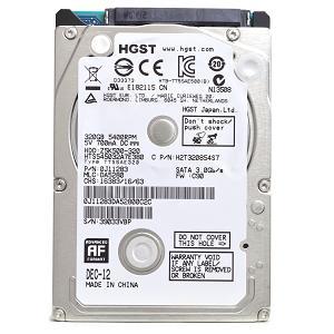 Disque dur interne 2,5" 320 Go Hitachi Travelstar Z5K500-320 HTS545032A7E380