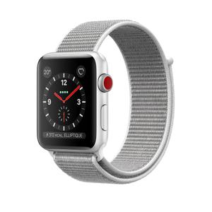 Apple Watch (Series 3) - Aluminio Plata - Correa Deportiva