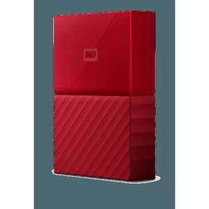 Disco duro portátil WD My Passport 1TB - Rojo