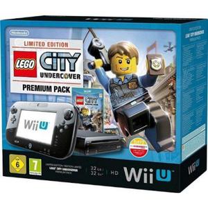 Nintendo Wii U 32 GB Konsole + Lego City - Schwarz