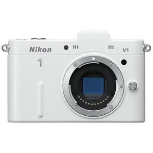 Hybride - NIKON 1 V1 Boitier nu - Blanc laqué