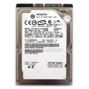 Disque dur interne 2.5" 120Go - Hitachi HTS541612J9SA00