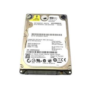 Disque Dur Interne 2.5" 120Go SATA 1.5 Western Digital WD1200BEVS-22UST0