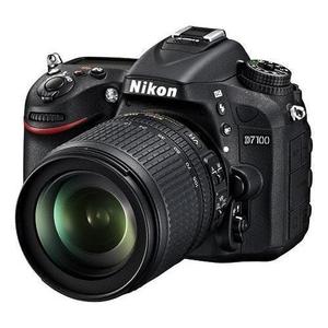 Cámara Reflex - Nikon D7100 - Negro + Objetivo Nikkor 18-105 VR