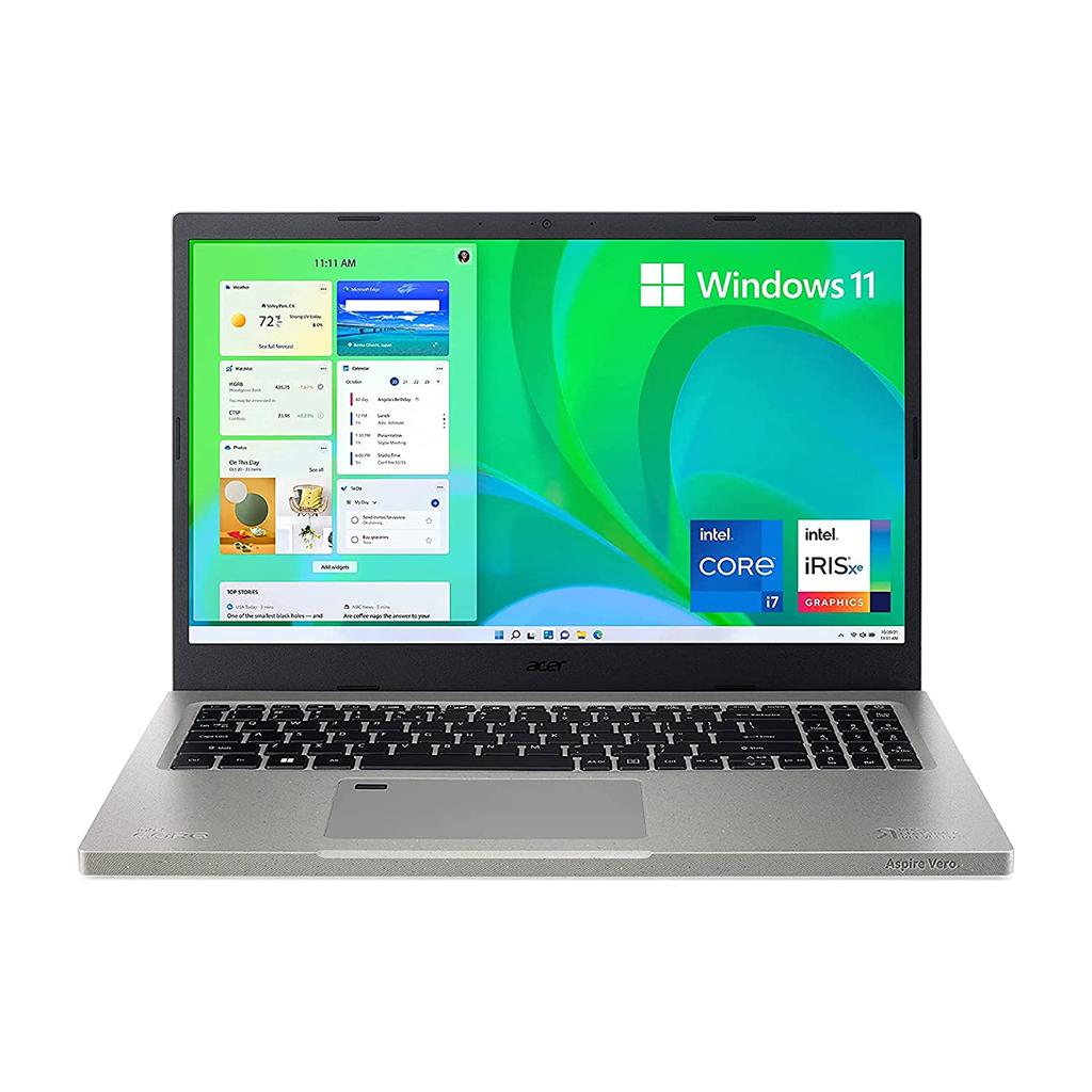 Acer Aspire Vero Av15-51-565G 15" Core i5-1155G7 2.5 Ghz SSD 512 Go 8 Go Azerty Francais