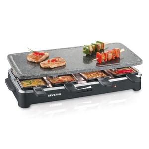 Gril raclette avec pierre de cuisson Severin RG2343