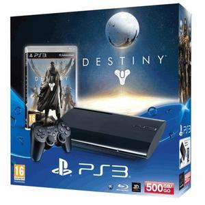 Konsole Sony PlayStation 3 Ultra Slim 500Go + Destiny Bundle - Schwarz