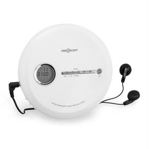 Lecteur CD/MP3 oneConcept CDC 100MP3 Discman - Blanc