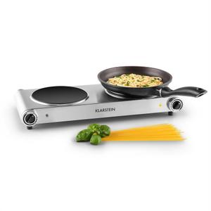 Table de cuisson - Electrique 2 foyers - Klarstein Captain Cook²
