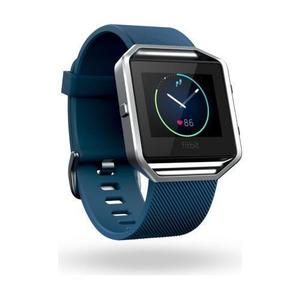 Montre connecté GPS Fitbit BLAZE - Taille L - Bleu