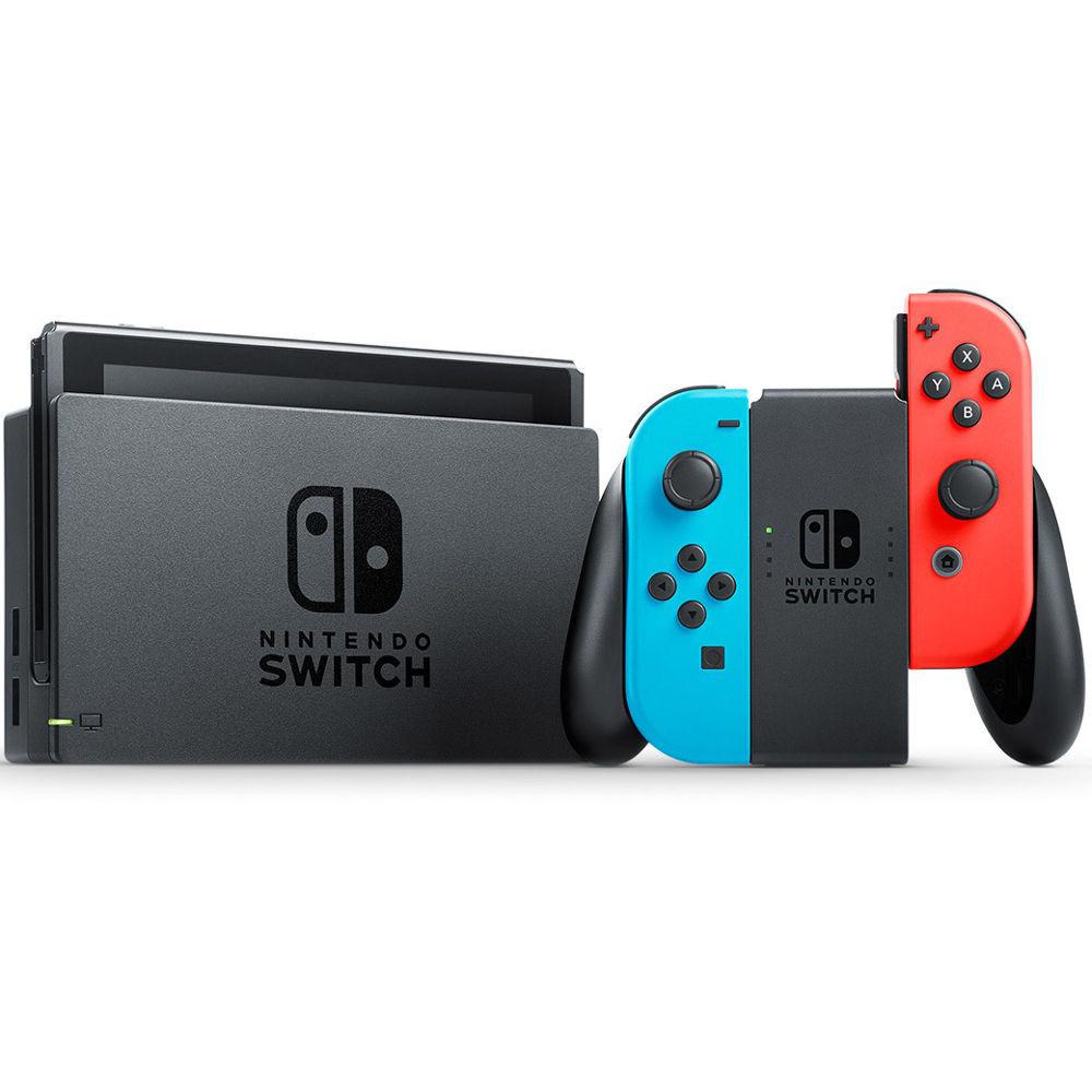 Console Nintendo Switch 32 Go + JoyCon Bleu/Rouge reconditionné
