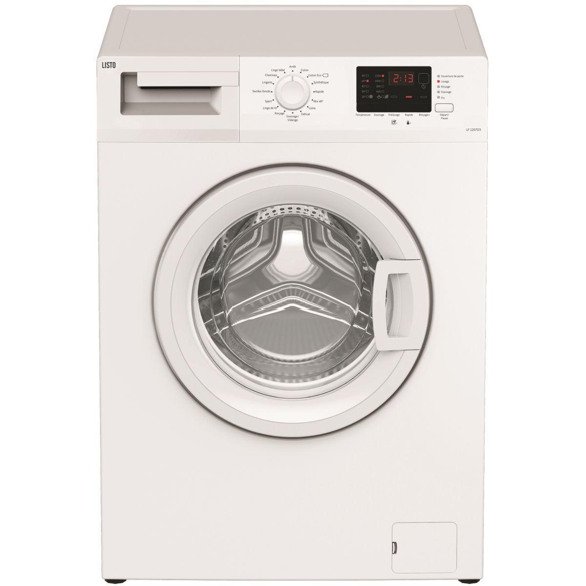 Machine A Laver Listo Mode D Emploi