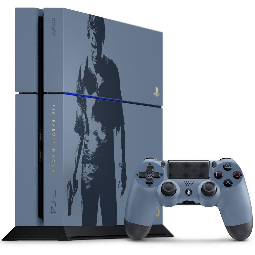 Combien ça Coûte Une Manette De Ps4 Console Sony Playstation 4 1 To + Manette - Uncharted Edition
